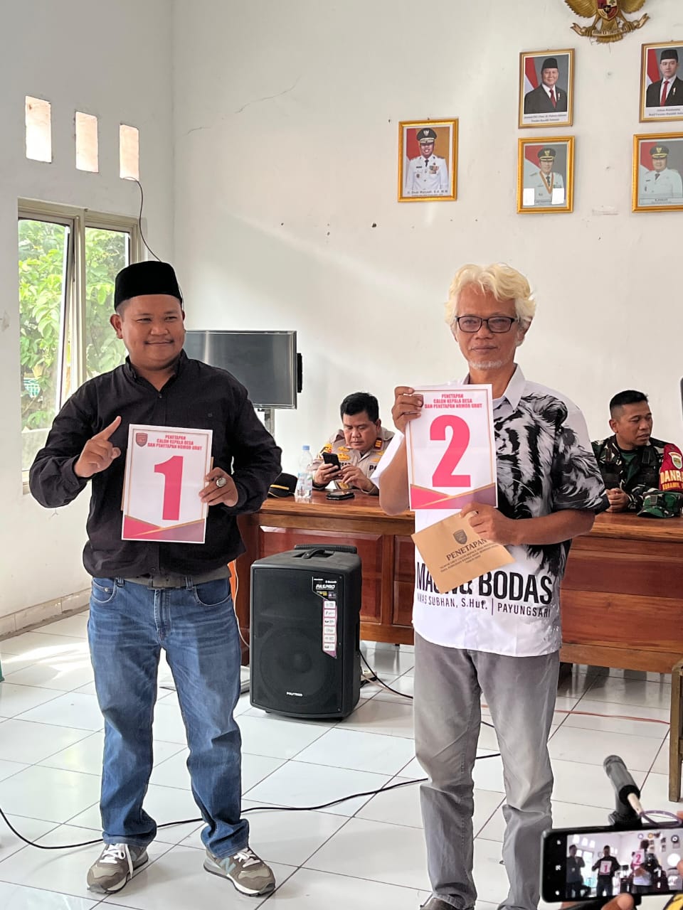 REKAPITULASI PEMILIH DAN PEMBAGIAN NOMER URUT CALON KEPALA DESA PAYUNGSARI