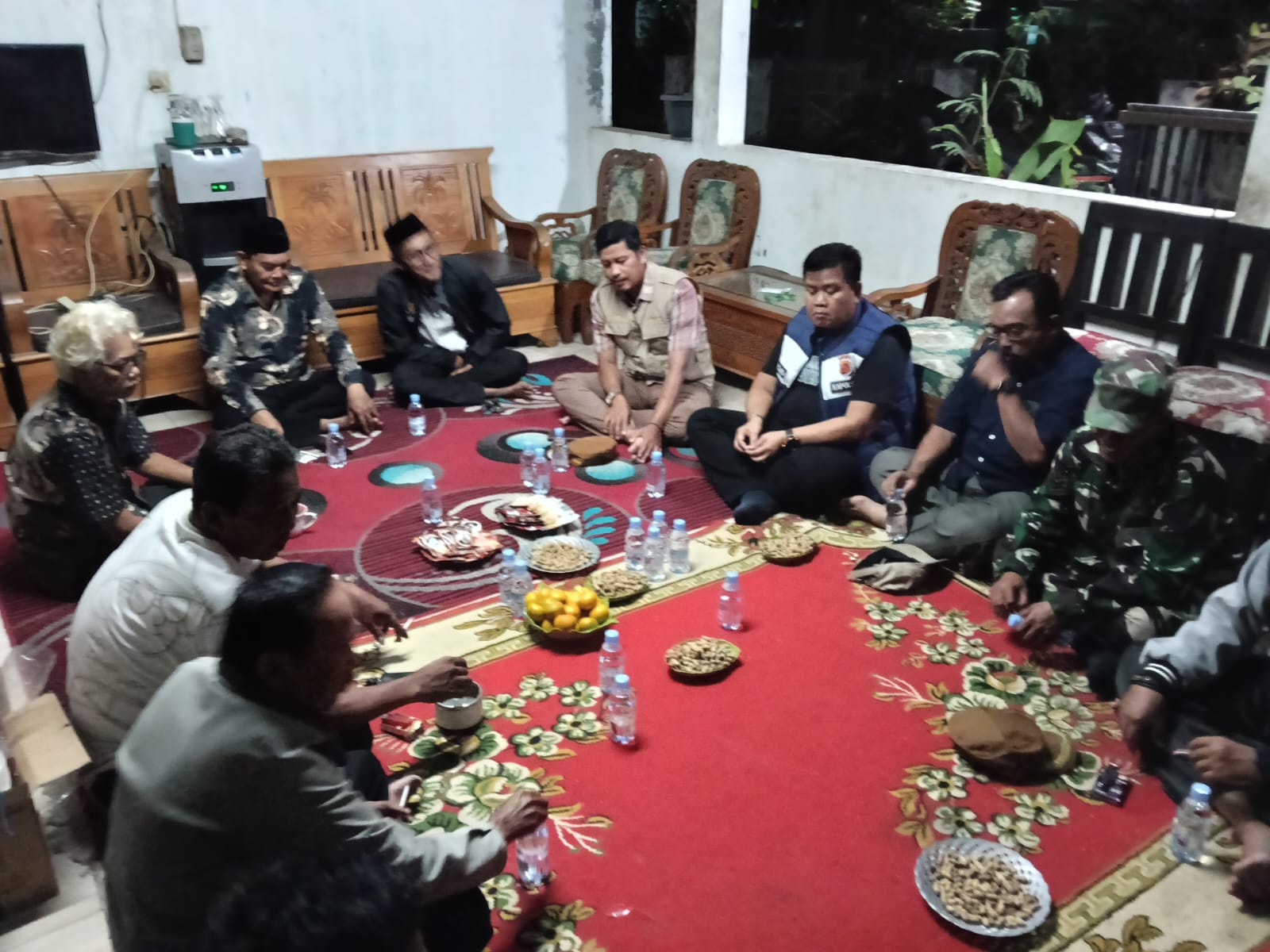 KUNJUNGAN MUSPIKA KE CALON KEPALA DESA PAYUNGSARI